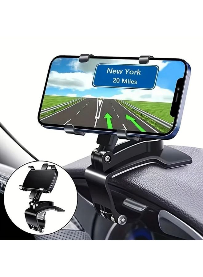 1pc ABS Multi Angle Rotating Smartphone Mount Universal Car Truck Van Holder - Image 3